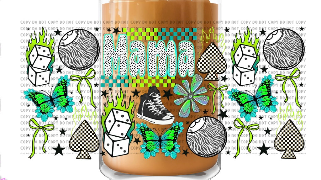 UV DTF Wraps - Custom Tumbler Designs