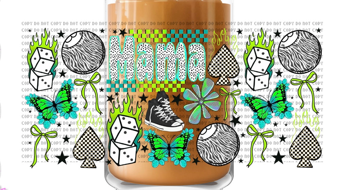 UV DTF Wraps - Custom Tumbler Designs