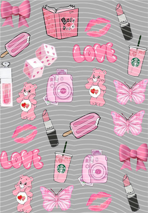 UV DTF Wraps - Custom Tumbler Designs