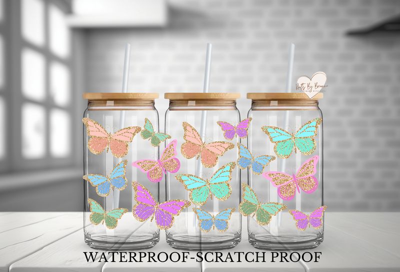 UV DTF Wraps - Custom Tumbler Designs