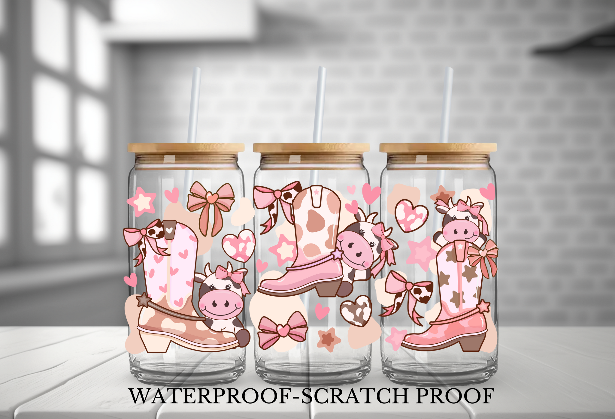 UV DTF Wraps - Custom Tumbler Designs