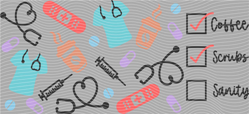 UV DTF Wraps - Custom Tumbler Designs