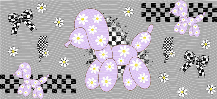 UV DTF Wraps - Custom Tumbler Designs