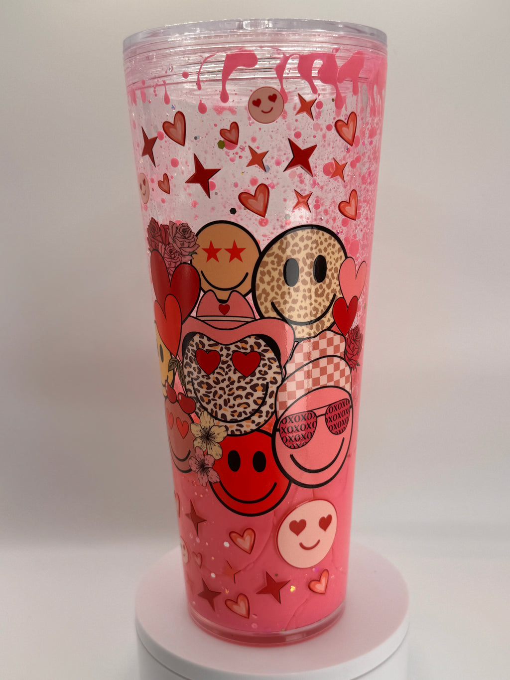 TikTok Live Custom 24oz Acrylic Lava Drip Tumbler