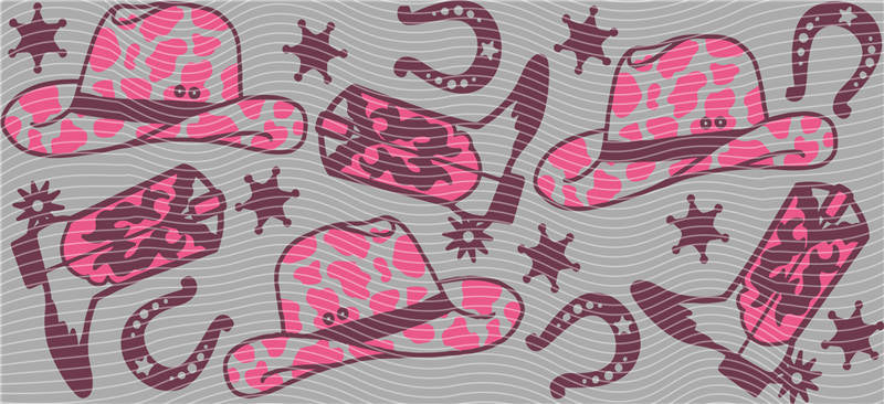 UV DTF Wraps - Custom Tumbler Designs