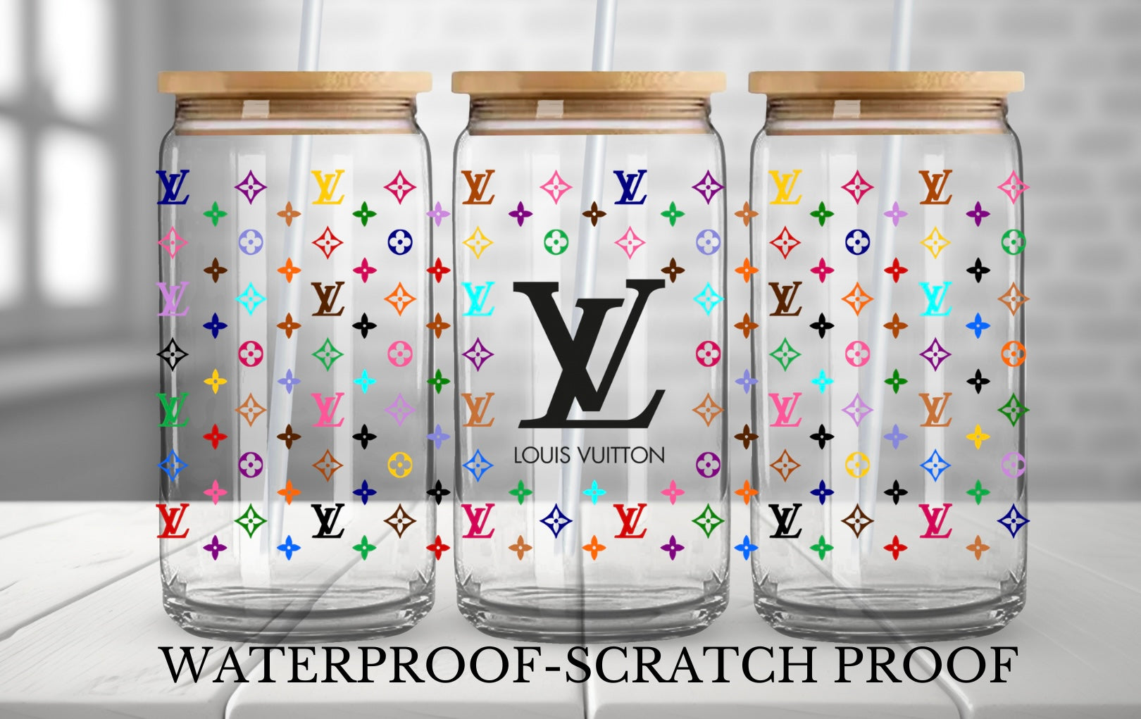 UV DTF Wraps - Custom Tumbler Designs