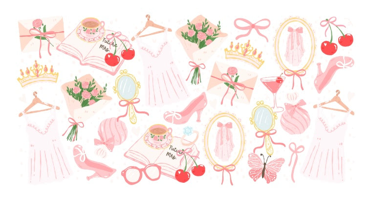 UV DTF Wraps - Custom Tumbler Designs