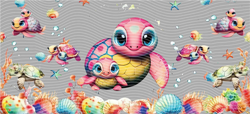 UV DTF Wraps - Custom Tumbler Designs