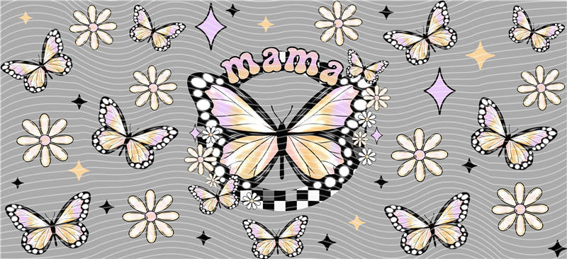 UV DTF Wraps - Custom Tumbler Designs