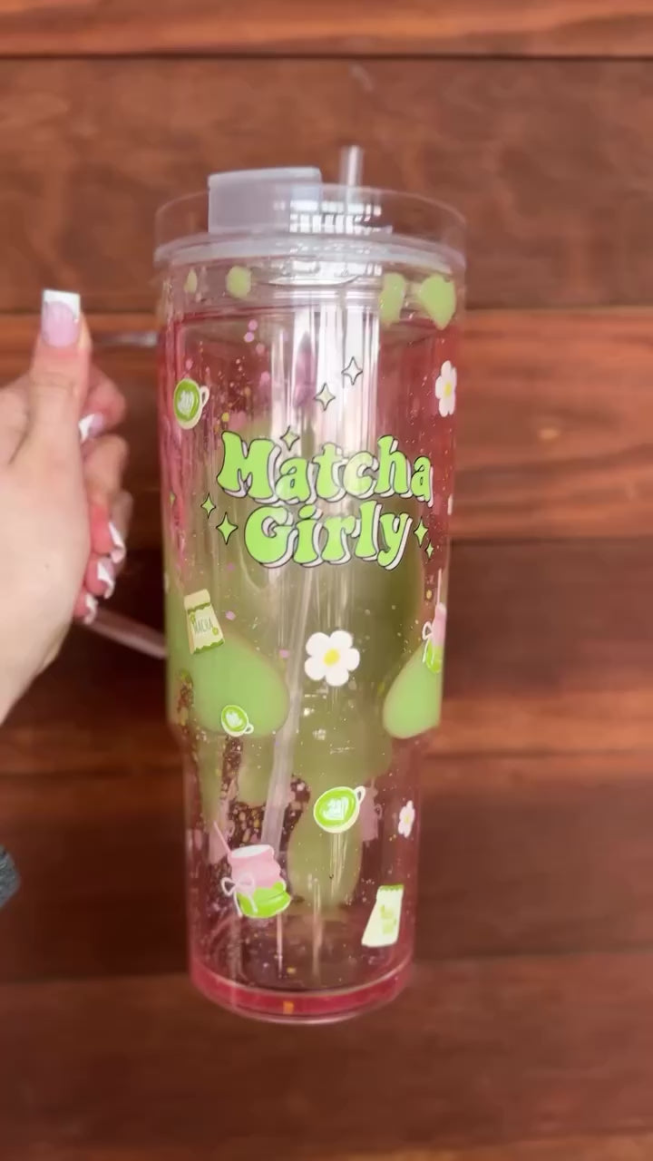 TikTok Live Custom 40oz Acrylic Lava Drip Tumbler