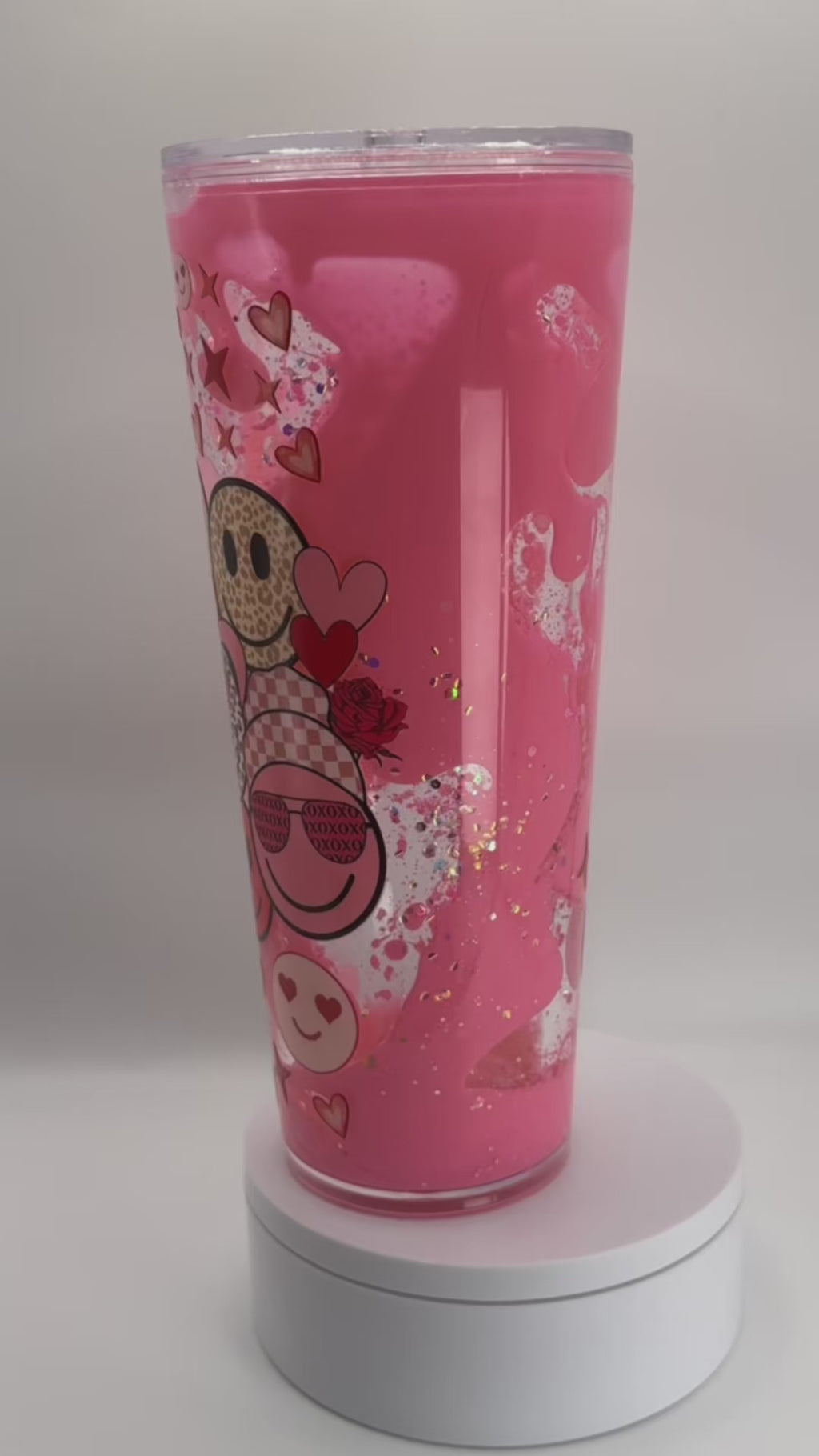 TikTok Live Custom 24oz Acrylic Lava Drip Tumbler