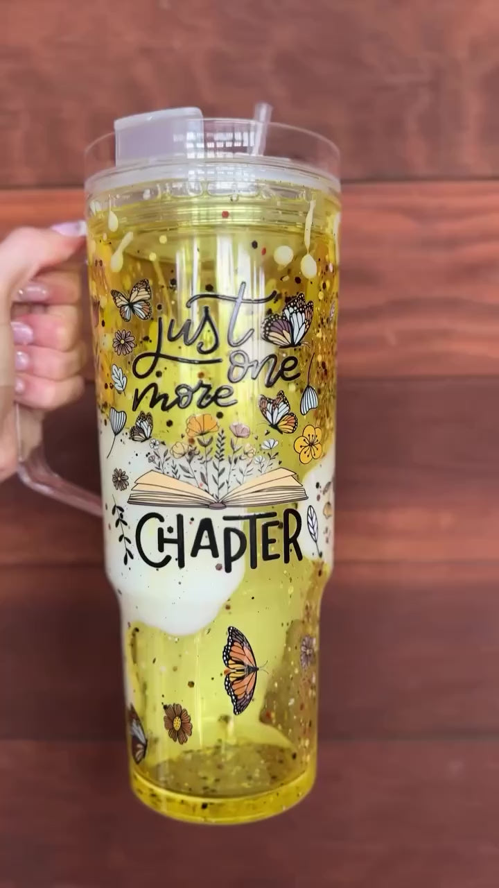 TikTok Live Custom 40oz Acrylic Lava Drip Tumbler